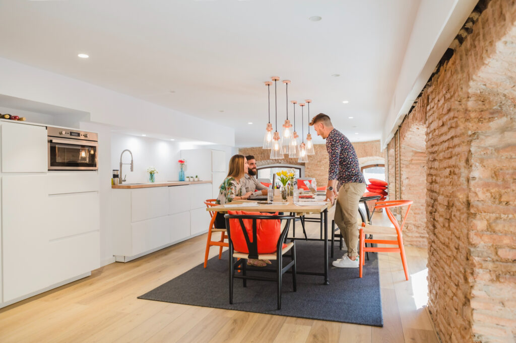 Navigating Rugs and Dividers in an Open Floor Plan