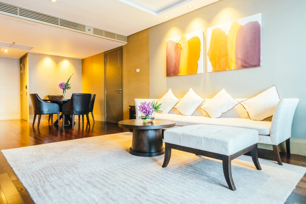 Navigating Rugs and Dividers in an Open Floor Plan